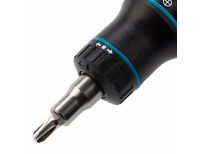  Отвертка реверсивная с револьверным механизмом, 11 шт, сталь S2 Gross, фото 2 