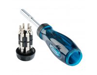  Отвертка реверсивная с удлинителем, трещотка 72 зуба, 12 шт, сталь S2 Gross, фото 3 