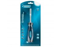  Отвертка реверсивная с удлинителем, трещотка 72 зуба, 12 шт, сталь S2 Gross, фото 6 