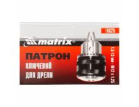  Патрон для дрели ключевой 1.5-13 мм, М12 х 1.25 Matrix, фото 4 