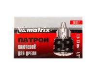  Патрон для дрели ключевой 1.5-13 мм, 1/2 Matrix, фото 4 