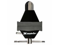  Тиски настольные, многофункциональные, сменная насадка, хомут для дрели, шарнирный механизм, 70 мм Matrix, фото 3 