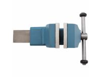  Тиски слесарные, 63 мм, крепление для стола, винтовой зажим (Глазов) Россия, фото 4 