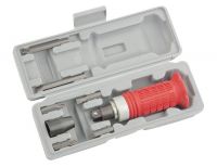  Отвертка ударно-поворотная 1/2, набор бит, 6 шт, обрезиненная ручка, пластиковый бокс Matrix, фото 2 