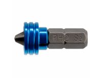  Бита PH2 x 25 мм с ограничителем и магнитом, для ГКЛ, S2 Gross, фото 3 