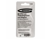  Бита PH2 x 50 мм с ограничителем и магнитом, для ГКЛ, S2 Gross, фото 7 