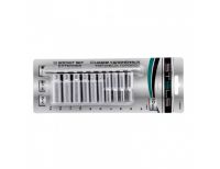  Набор удлиненных торцевых головок 1/4, шестигранные, CrV, 10 шт, 4-13 мм Stels, фото 4 