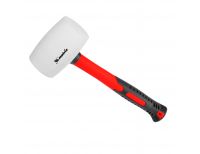 Киянка резиновая, 450 г, белая резина, фибергласовая рукоятка Matrix, фото 2 
