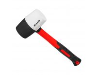  Киянка резиновая, 680 г, черно-белая резина, фибергласовая рукоятка Matrix, фото 2 