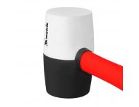  Киянка резиновая, 680 г, черно-белая резина, фибергласовая рукоятка Matrix, фото 4 