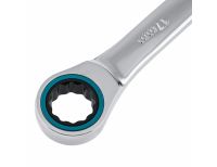  Набор ключей комбинированных с трещоткой, 8-19 мм, 7 шт, CrV Gross, фото 3 