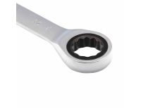  Ключ комбинированный трещоточный, 32 мм, CrV, зеркальный хром Matrix, фото 3 