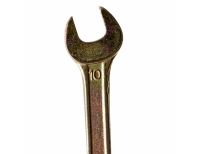  Ключ рожковый, 8 х 10 мм, желтый цинк Сибртех, фото 3 