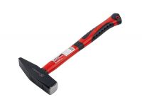  Молоток слесарный, 600 г, фибергласовая обрезиненная рукоятка Matrix, фото 2 