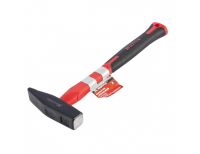  Молоток слесарный optimal, 500 г, фибергласовая обрезиненная рукоятка, квадратный боек Matrix, фото 2 