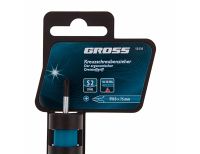  Отвертка PH0 x 75 мм, S2, трехкомпонентная рукоятка Gross, фото 4 