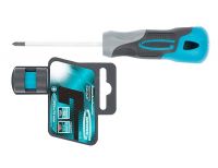  Отвертка PZ0 x 75 мм, S2, трехкомпонентная ручка Gross, фото 2 