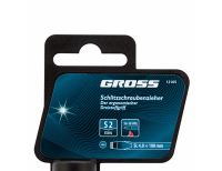  Отвертка SL4 x 100 мм, S2, трехкомпонентная рукоятка Gross, фото 4 