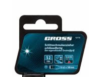  Отвертка SL6.5 x 100 мм, S2, трехкомпонентная рукоятка Gross, фото 4 