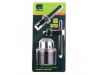  Патрон для дрели ключевой, 1.5-13 мм, М12 х 1.25, адаптер SDS Plus Сибртех, фото 6 