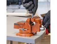  Тиски слесарные, 100 мм, поворотные, с наковальней Sparta, фото 15 