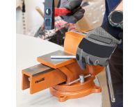  Тиски слесарные, 150 мм, поворотные, с наковальней Sparta, фото 7 