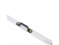  Линейка-уровень, 1000 мм, металлическая, пластмассовая ручка 2 глазка Matrix, фото 3 