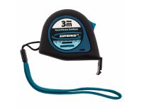  Рулетка "Ergonomisch",3 м x 16 мм,магнитный обрезиненный зацеп Gross, фото 2 