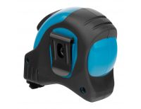  Рулетка "Schlagfest",5 м x 19 мм,магнитный обрезиненный зацеп,двусторонняя шкала,Нейлоновое покрытие,автоматическая фиксация Gross, фото 9 