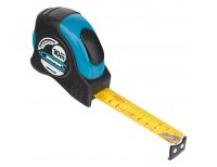  Рулетка "Schlagfest",10 м x 25 мм,магнитный обрезиненный зацеп,двусторонняя шкала,автоматическая фиксация Gross, фото 3 