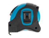  Рулетка "Schlagfest",10 м x 25 мм,магнитный обрезиненный зацеп,двусторонняя шкала,автоматическая фиксация Gross, фото 5 