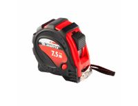  Рулетка Status Magnet 3 fixations,7,5 м х 25 мм,обрезиненный корпус,зацеп с магнитом Matrix, фото 3 