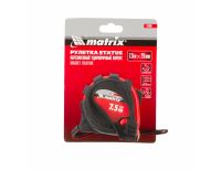 Рулетка Status Magnet 3 fixations,7,5 м х 25 мм,обрезиненный корпус,зацеп с магнитом Matrix, фото 5 