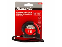  Рулетка Status Magnet fixation,3 м х 16 мм,обрезиненный корпус,зацеп с магнитом Matrix, фото 5 