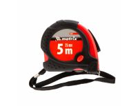  Рулетка Status Magnet fixation,5 м х 25 мм,обрезиненный корпус,зацеп с магнитом Matrix, фото 2 