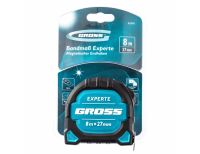  Рулетка Experte,8 м x 27 мм,двухкомпонентный корпус,магнит,двухсторонняя разметка,нейлон Gross, фото 4 
