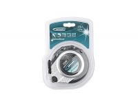  Рулетка геодезическая 10 м х 13 мм, закрытый корпус, металлическая лента, нейлон Gross, фото 3 