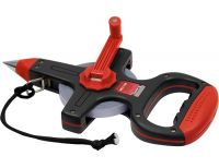  Рулетка геодезическая, 50 м х 12,5 мм, металлическая лента, открытый корпус Matrix, фото 2 