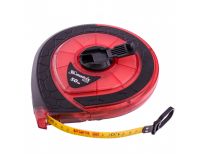  Рулетка геодезическая 50 м х 15 мм, закрытый корпус, фибергласовая лента, двусторонняя шкала, Pro Matrix, фото 3 