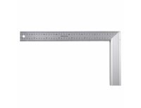  Угольник стальной 400 мм, нержавеющая сталь, градуировка, алюминиевое основание Denzel, фото 2 