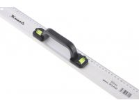  Линейка-уровень, 600 мм, металлическая, пластмассовая ручка 2 глазка Matrix, фото 2 