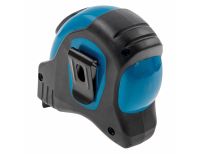  Рулетка "Schlagfest",8 м x 25 мм,магнитный обрезиненный зацеп,двусторонняя шкала,Нейлоновое покрытие,автоматическая фиксация Gross, фото 3 