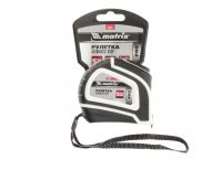  Рулетка Autostop,5 м х 25 мм,двухкомпонентный корпус,автоматическая фиксация,Pro Matrix, фото 3 