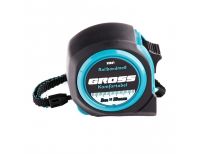  Рулетка Komfortabel 5 м х 19 мм,обрезиненный корпус Gross, фото 2 