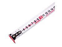  Рулетка Magnetisch 8 м х 25 мм,обрезиненный корпус,автоматическая фиксация,Нейлоновое покрытиеытие,зацеп с магнитом Gross, фото 3 