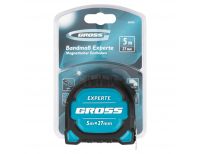  Рулетка Experte,5 м x 27 мм,двухкомпонентный корпус,магнит,двухсторонняя разметка,нейлон Gross, фото 6 