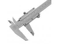  Штангенциркуль, 150 мм, цена деления 0.02 мм, металлический, с глубиномером Matrix, фото 2 