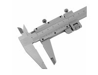  Штангенциркуль, 200 мм, цена деления 0.02 мм, металлический, с глубиномером Matrix, фото 5 