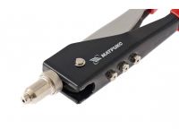  Заклепочник, 250 мм, переставной 0-90 градусов, заклепки 2.4-3.2-4.0-4.8 мм Матрикс, фото 3 