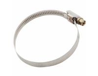  Хомуты нержавеющая сталь, Стандартное болтовое крепление 50-70 мм, 50 штук в упаковке, ширина 9 мм Сибртех, фото 2 